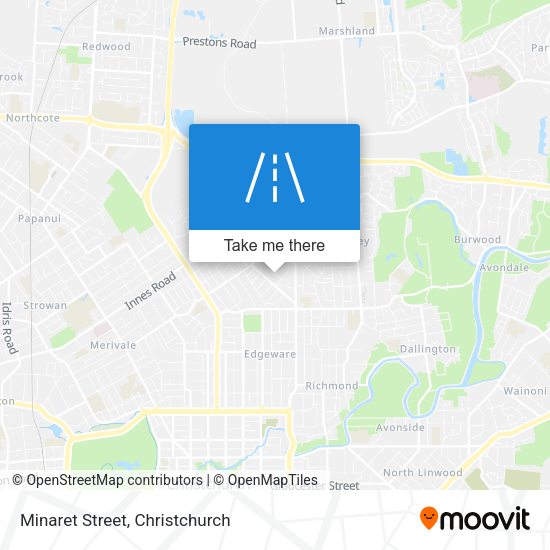 Minaret Street map