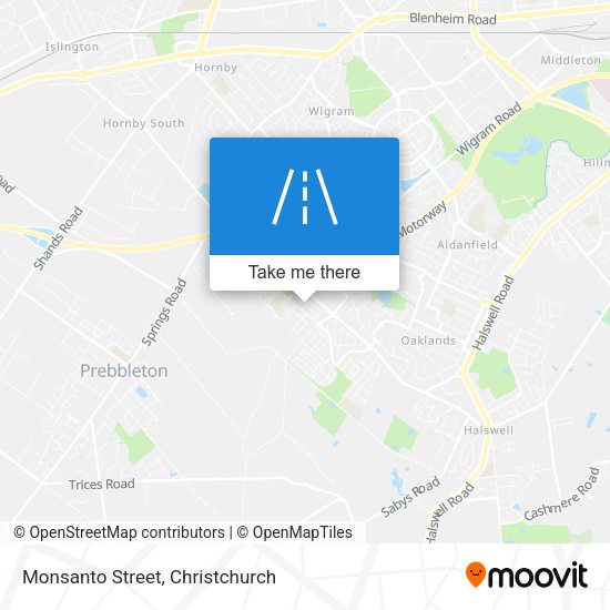 Monsanto Street map