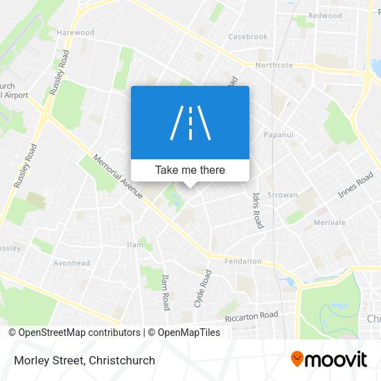 Morley Street map