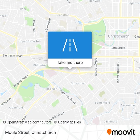 Moule Street map