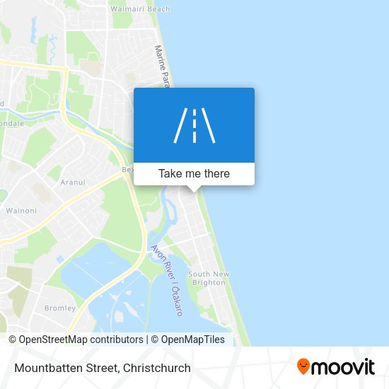 Mountbatten Street map