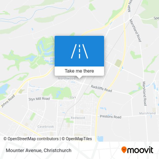 Mounter Avenue map