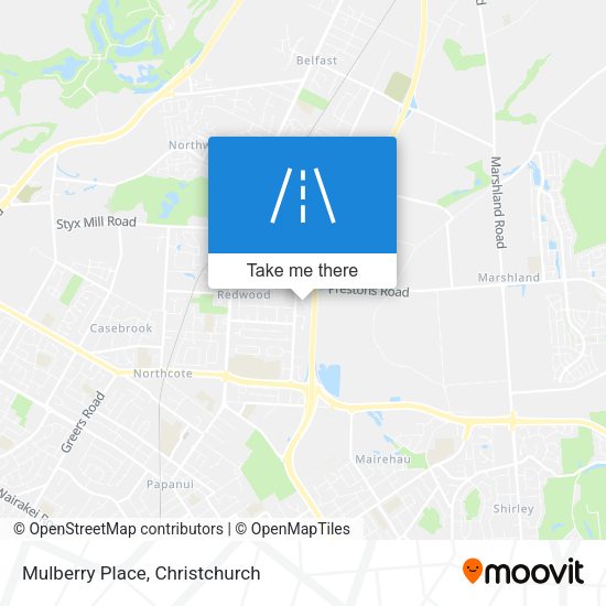Mulberry Place map