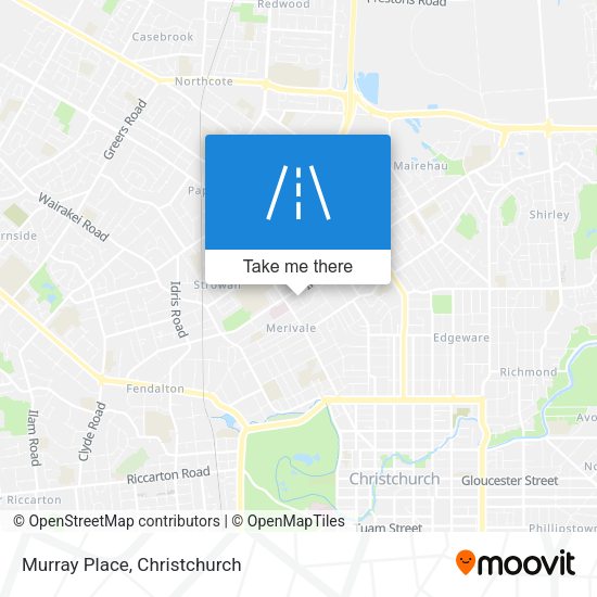 Murray Place map