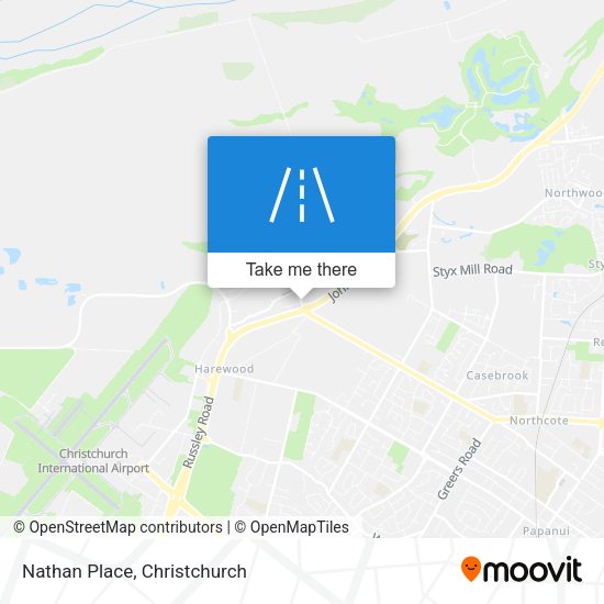 Nathan Place map
