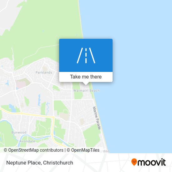 Neptune Place map