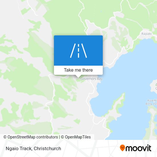 Ngaio Track map
