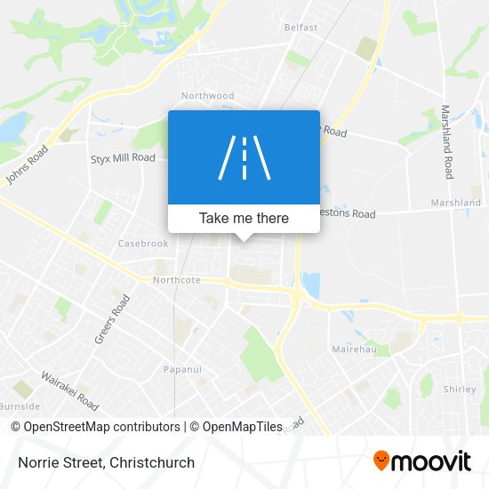 Norrie Street map