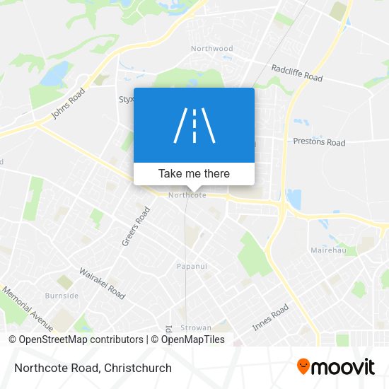 Northcote Road map