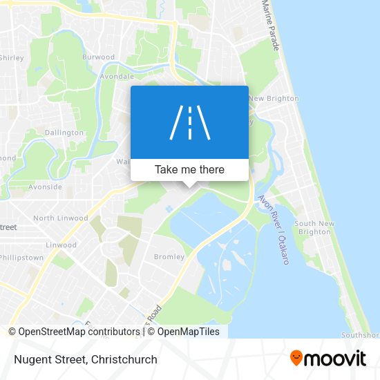 Nugent Street map