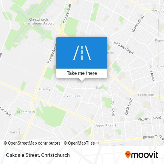 Oakdale Street map