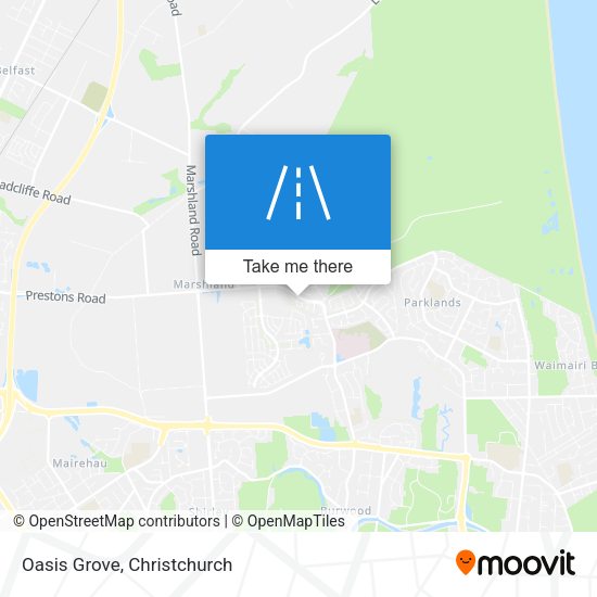 Oasis Grove map
