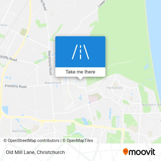 Old Mill Lane map
