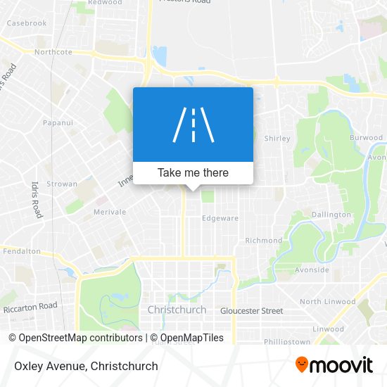 Oxley Avenue map
