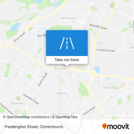 Paddington Street map
