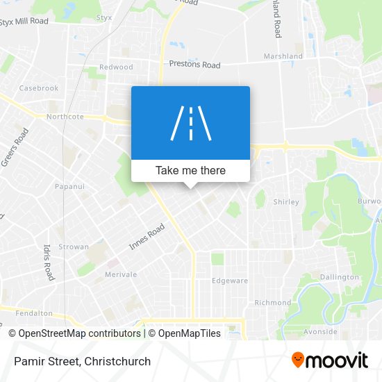 Pamir Street map