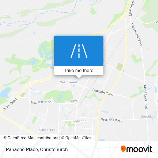 Panache Place map