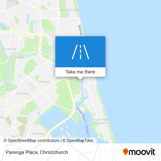 Parenga Place map