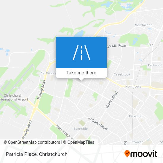 Patricia Place map