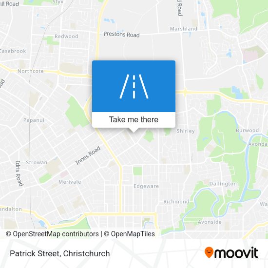 Patrick Street map