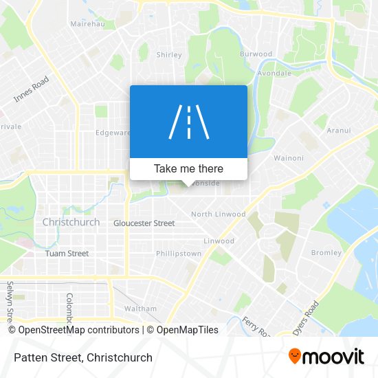 Patten Street map