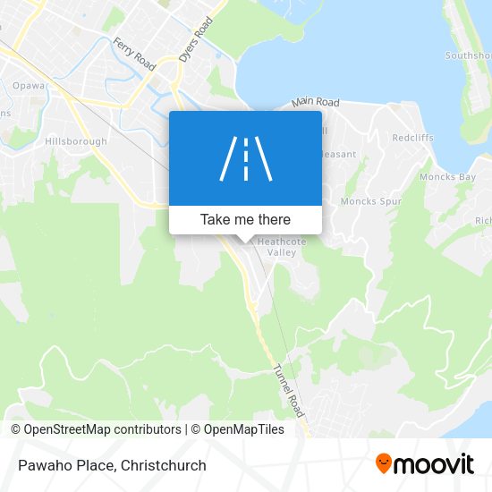 Pawaho Place map