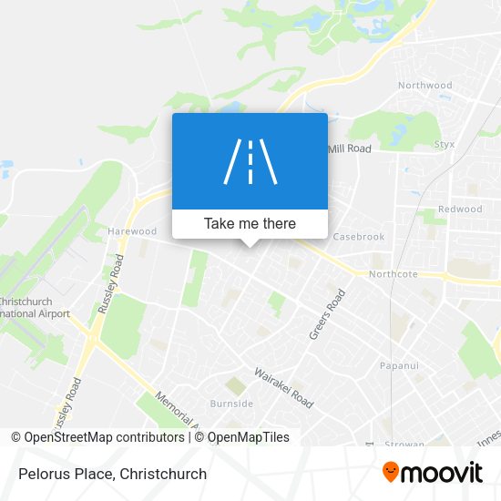 Pelorus Place map
