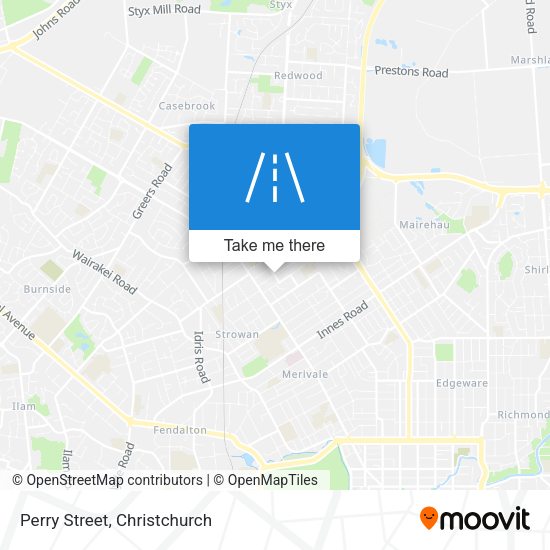 Perry Street map