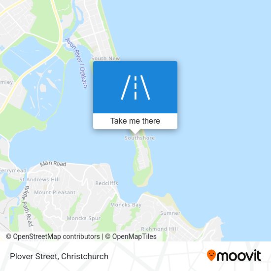Plover Street map