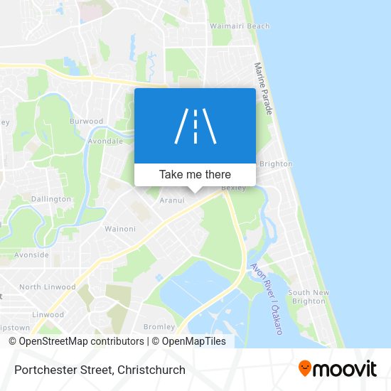 Portchester Street map