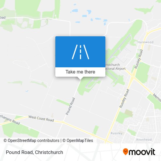 Pound Road map