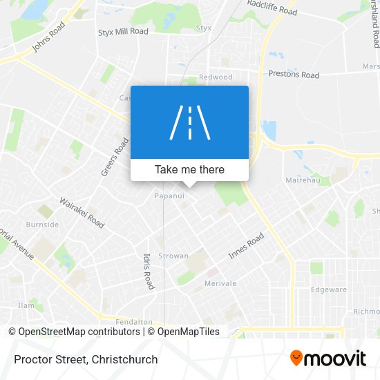 Proctor Street map