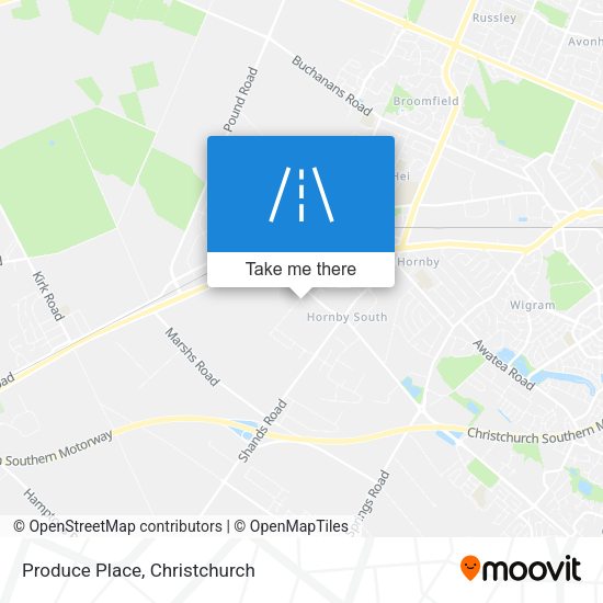 Produce Place map
