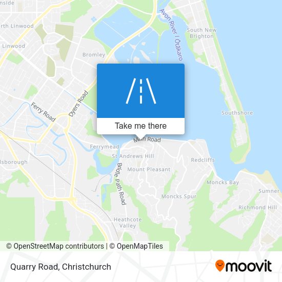 Quarry Road map