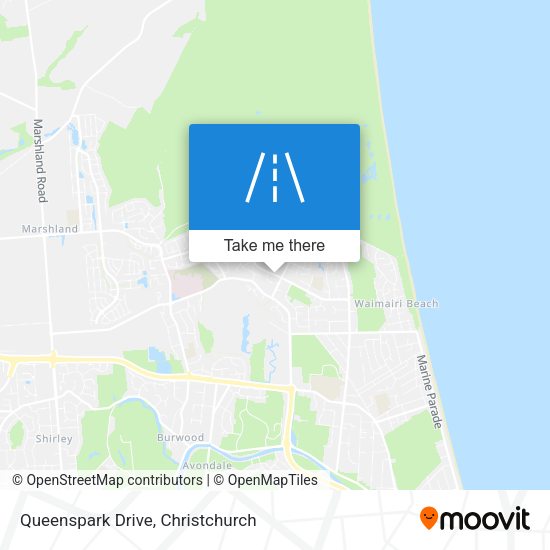 Queenspark Drive map