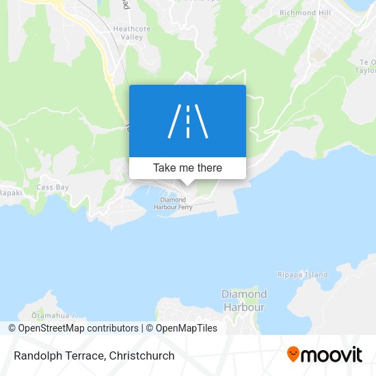Randolph Terrace map