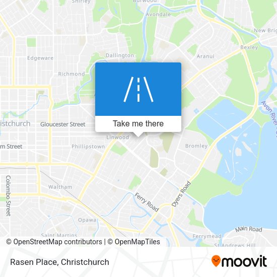 Rasen Place map