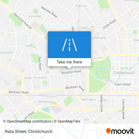 Rata Street map