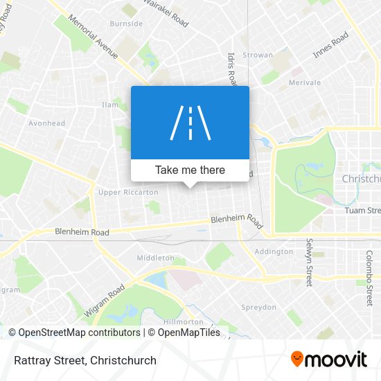 Rattray Street map