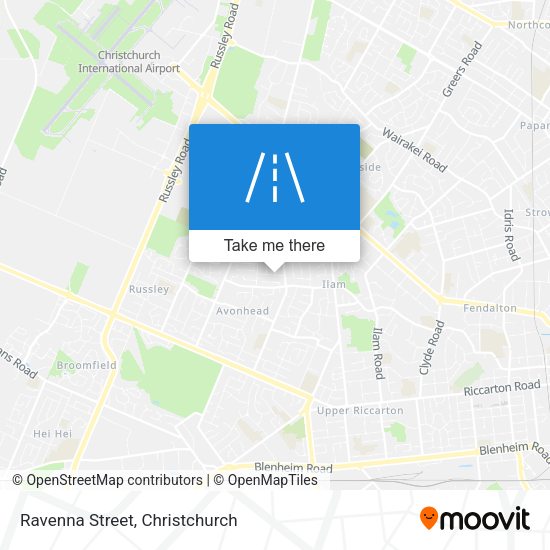 Ravenna Street map