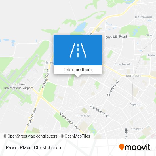Rawei Place map