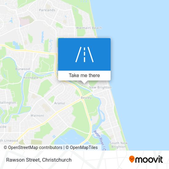 Rawson Street map