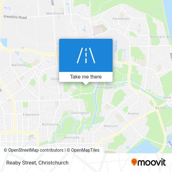 Reaby Street map