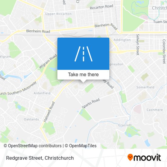 Redgrave Street map