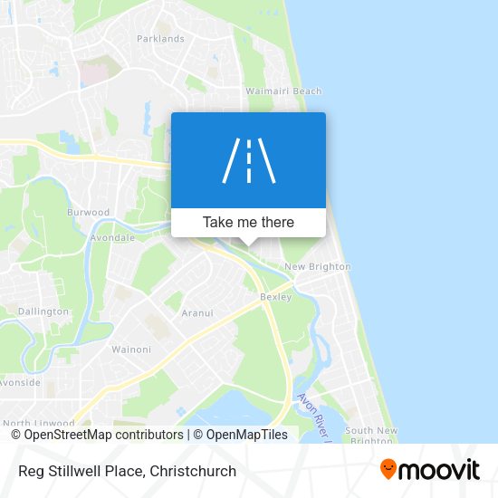 Reg Stillwell Place map