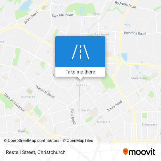 Restell Street map