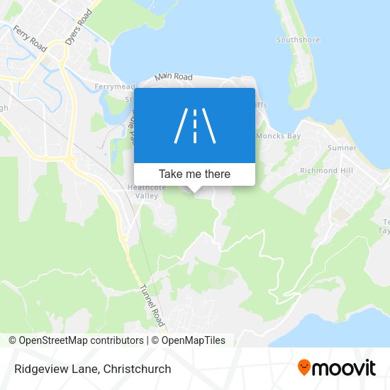 Ridgeview Lane map