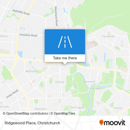 Ridgewood Place map