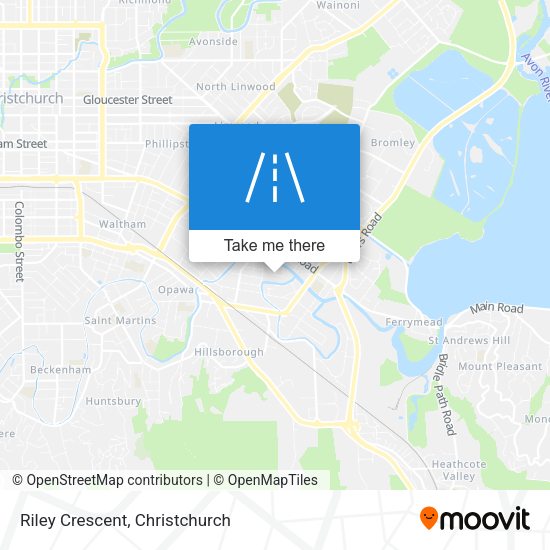 Riley Crescent map