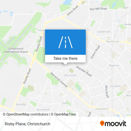 Risby Place map